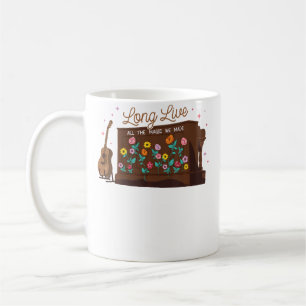 Caneca De Café Long Live Toda a Magia que Fizemos Eras Piano
