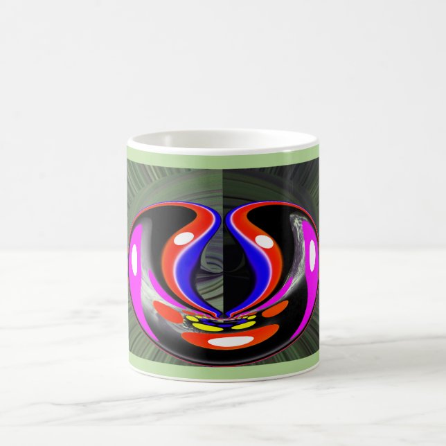 Caneca De Café Longa jornada espacial (Centro)