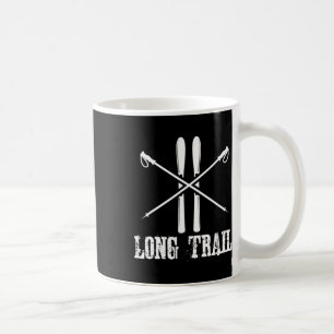 Caneca De Café Longa Trilha Vermont Ski Skiier Esquiando Alpino N