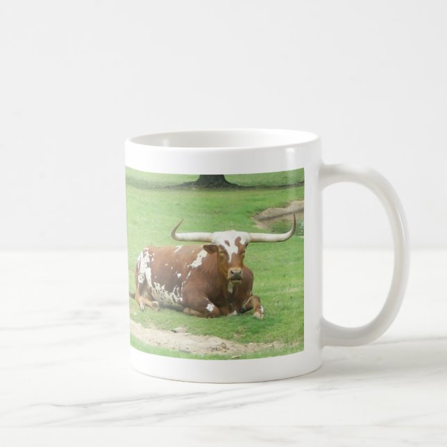 Caneca De Café Longhorn Mug (Direita)