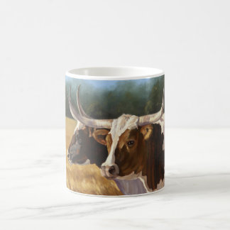 Caneca De Café Longhorns de Texas