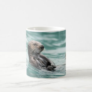 Caneca De Café Lontra de mar de observação