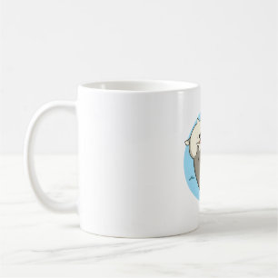Caneca De Café Lontra Kawaii