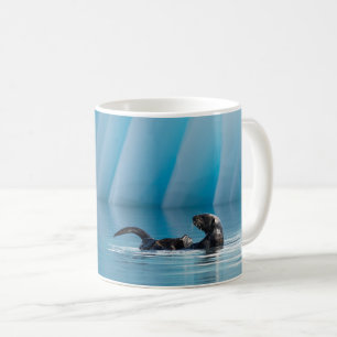Caneca De Café Lontra marítima lúdica