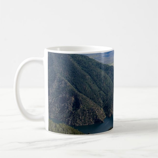 Caneca De Café Looking Down At The Gunnison River (Esquerda)