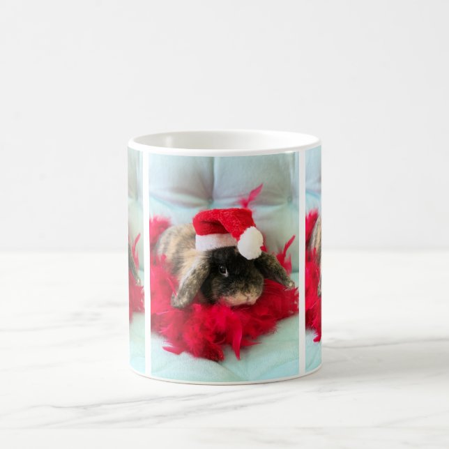 Caneca De Café Lop Holandês Bonito com Mug Natal de Chapéu (Centro)