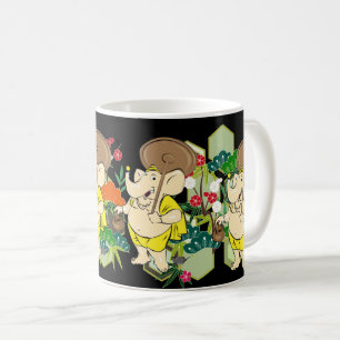 Caneca De Café Lord Ganesh Elephant Espiritual para Boa Sorte