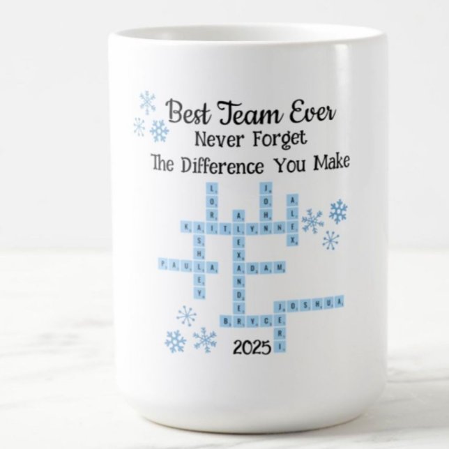 Caneca De Café Lori: Best Team Ever Mug (Criador carregado)