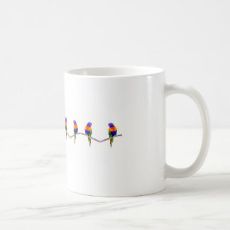 Caneca De Café Lorra Lorra Lorikeets