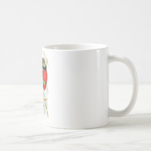 Caneca De Café Lory colocado um colar