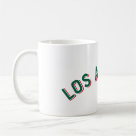 Caneca De Café Los Angeles, California Vintage Arch