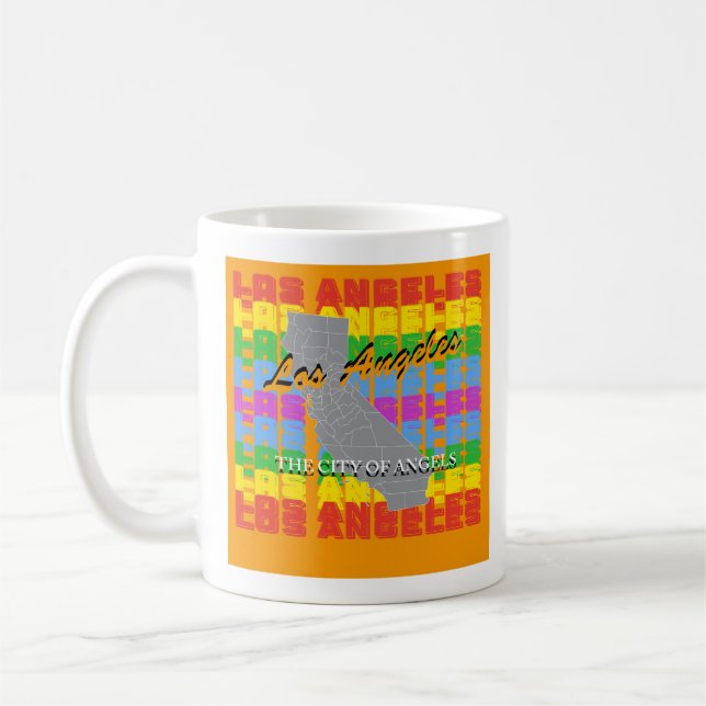 Caneca De Café Los Angeles coffee mug  (Esquerda)