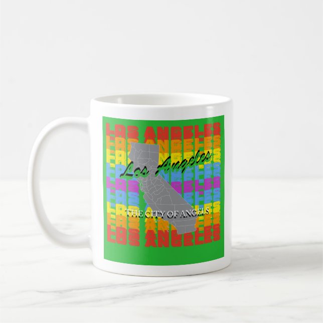 Caneca De Café Los Angeles coffee mug  (Esquerda)