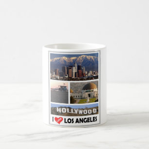 Caneca De Café Los Angeles - I Love - United States -