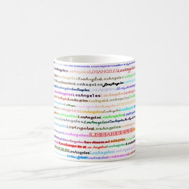 Caneca De Café Los Angeles Mug (Centro)