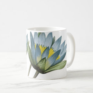 Caneca De Café lotus azul (Ninfhaea caerulea) por Redouté