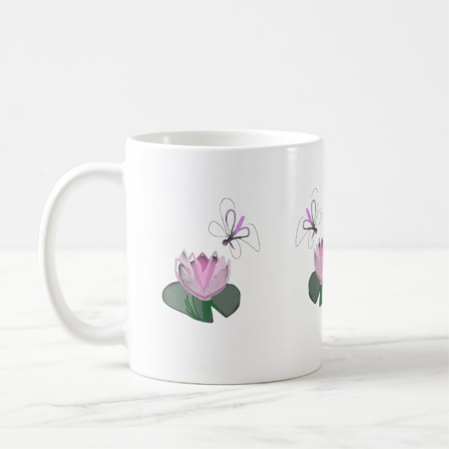 Caneca De Café Lotus bloom (Esquerda)