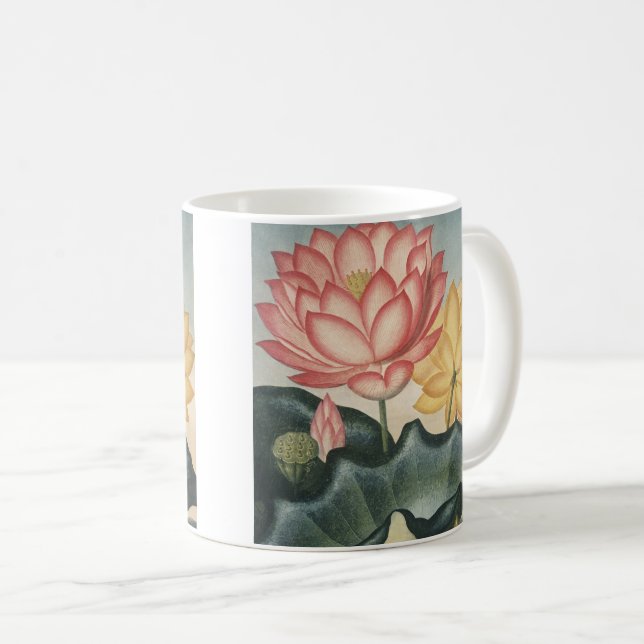 Caneca De Café Lotus Fine Art (Frente Esquerda)