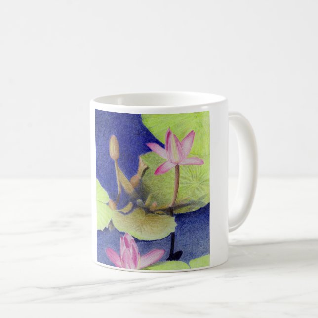 Caneca De Café Lotus Mug (Frente Esquerda)