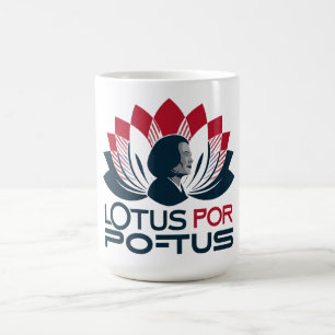 Caneca De Café Lotus para POTUS Kamala Harris 2024