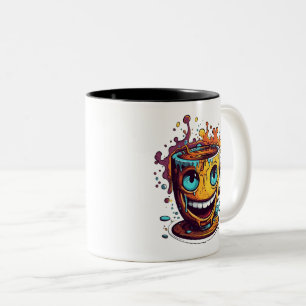 Caneca de café louca