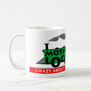 Caneca De Café Louco a motor