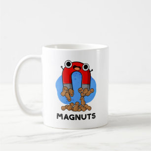 Caneca De Café Loucos De Mag Engraçado Magnet Pun