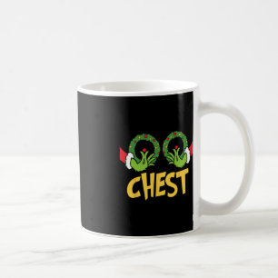 Caneca De Café Loucos De Natal Divertido Casal De Correspondência