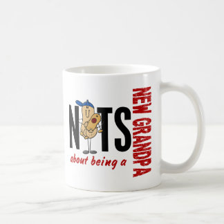 Caneca De Café Loucos sobre ser um vermelho novo do vovô 1