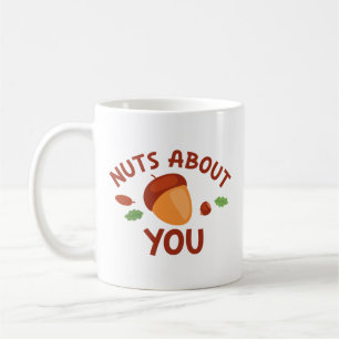 Caneca De Café Loucos Sobre Você