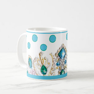 Caneca De Café Louis Crown Mug por Heather French Henry