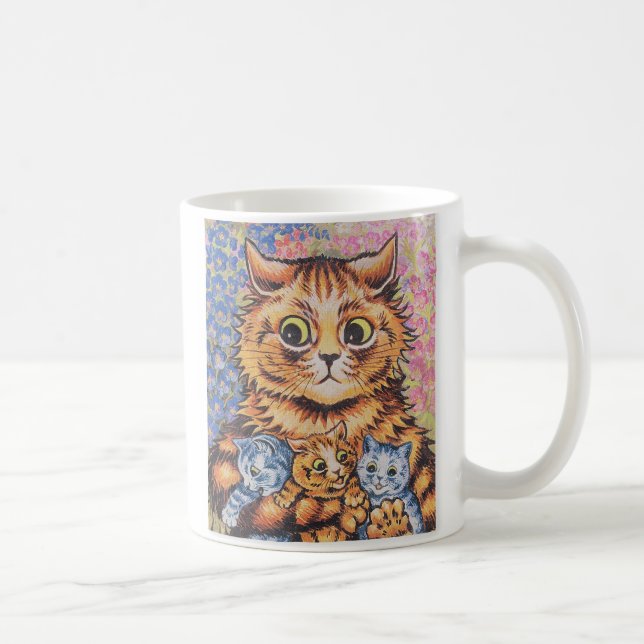CANECA DE CAFÉ LOUIS WAIN CAFÉ DE ARTE DE MÃE (Direita)
