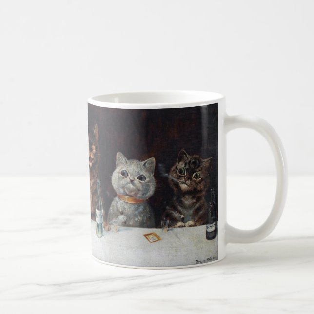 Caneca De Café Louis Wain “ The bachelor party ” (Direita)