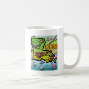 Caneca De Café Louisiana