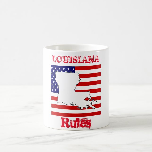 Caneca De Café Louisiana (Centro)