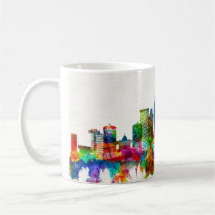 Caneca De Café Louisville Kentucky Skyline