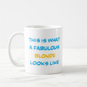 Caneca De Café loura fabulosa
