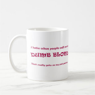 Caneca De Café Louro mudo