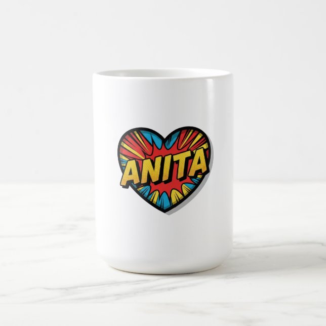 Caneca De Café Love Anita (Centro)