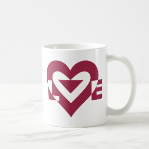 Caneca De Café Love Berry Purple