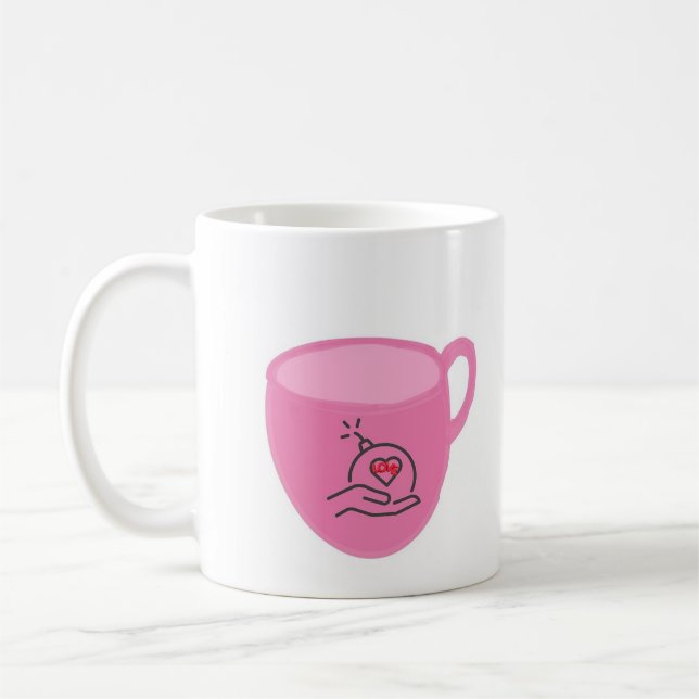 Caneca De Café Love Bomb Mug (Esquerda)