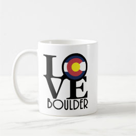Caneca De Café LOVE Boulder CO 11oz