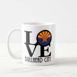 Caneca De Café LOVE Bullhead City 11oz