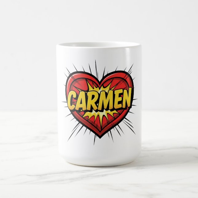 Caneca De Café Love Carmen (Centro)