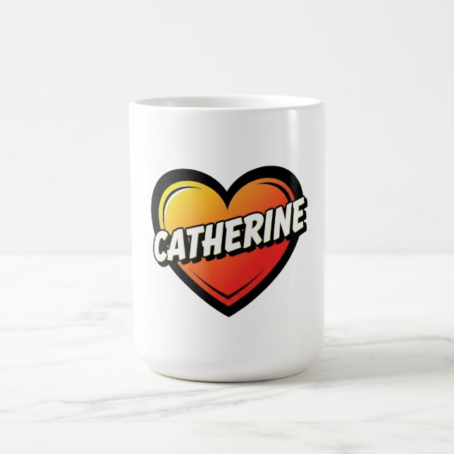 Caneca De Café Love Catherine (Centro)