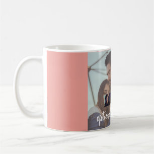 Caneca De Café "Love Color Overlay Fotografia do Hipster   Instag