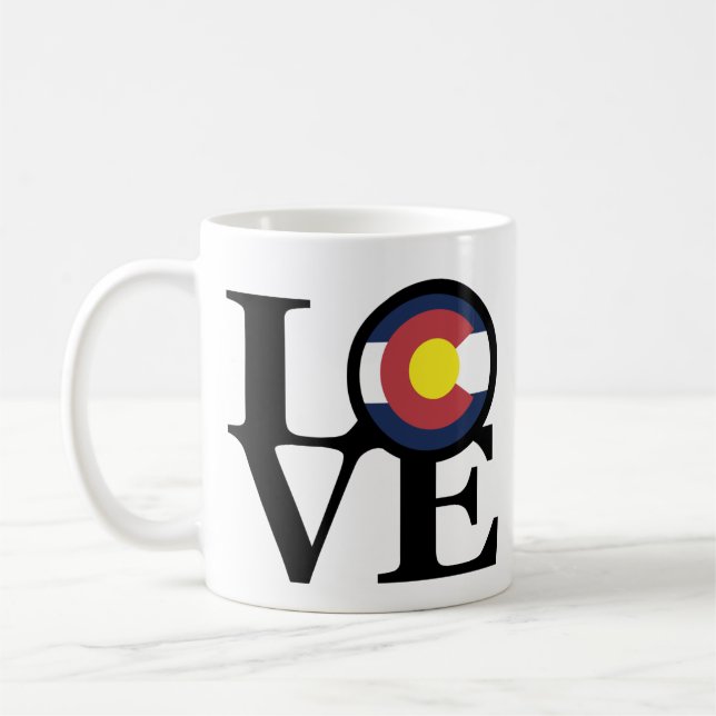 Caneca De Café LOVE Colorado 11oz (Esquerda)