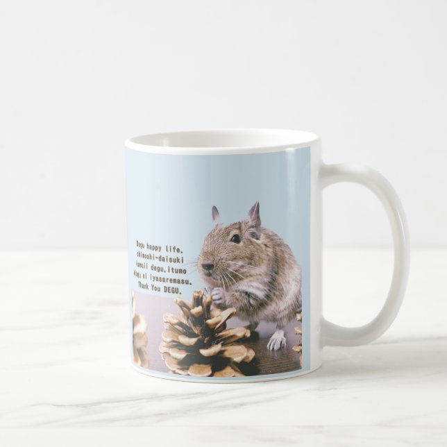 CANECA DE CAFÉ LOVE♡DEGU LIFE (Direita)