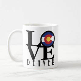 Caneca De Café LOVE Denver Colorado 11oz