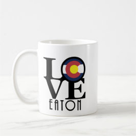 Caneca De Café LOVE Eaton Colorado 11oz